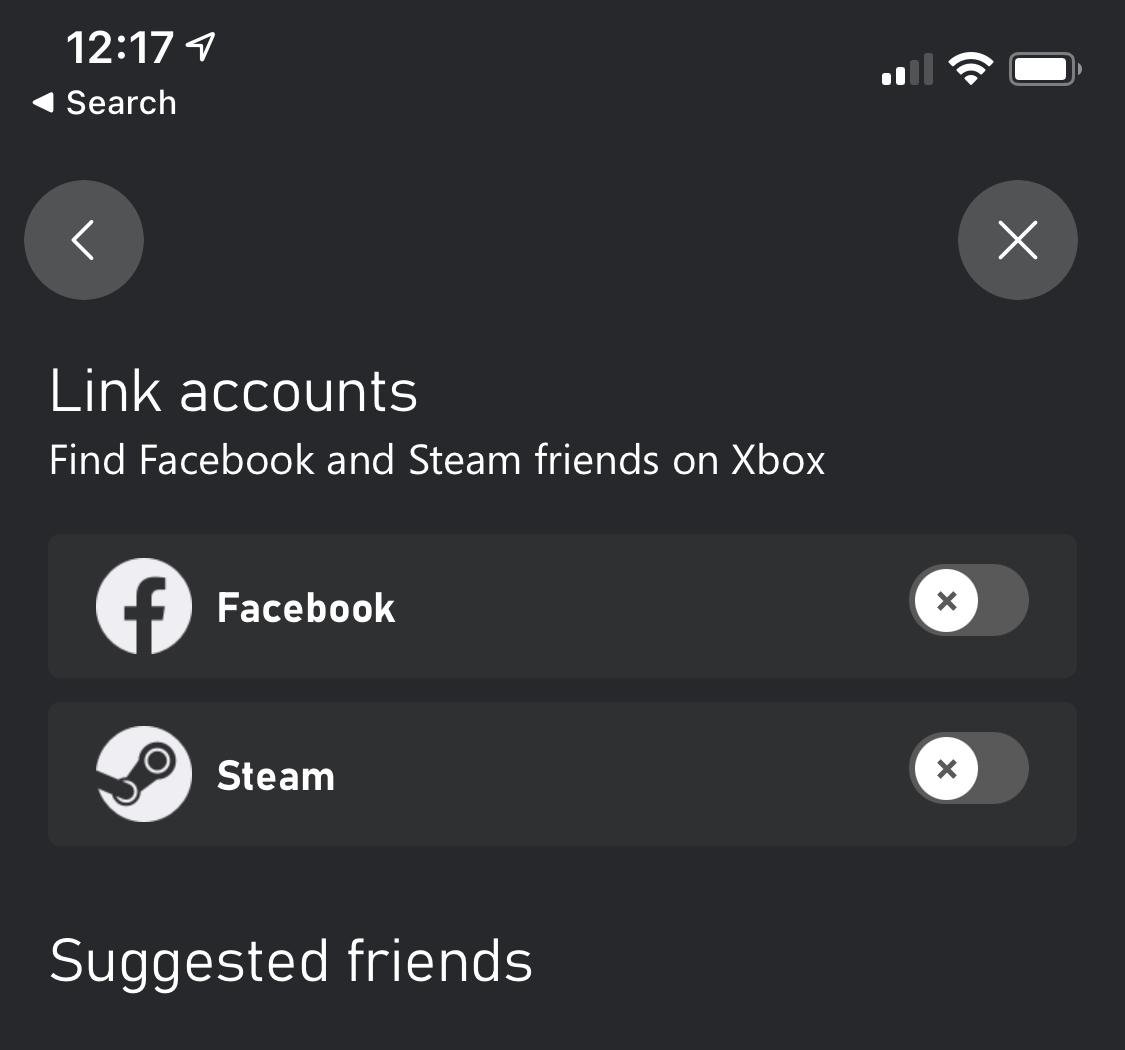 Steam and Facebook friends added to Xbox Live | NeoGAF